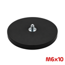 88 x 8.5mm Pot with 10mm Boss & Rubber Case (M6 External Thread)