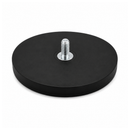 88 x 8.5mm Pot with 15mm Boss & Rubber Case (M8 External Thread)