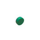 16mm x 6mm green plastic coated neodymium disc magnet