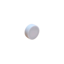16mm x 6mm white plastic coated neodymium disc magnet