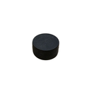 19mm x 9.5mm black rubber coated neodymium disc magnet, N42
