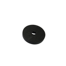 OD 25mm x H 4.4mm plastic coated countersunk ring magnet viewed flat on from above
