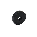 OD 25.4mm x ID 7.9mm x H 6.3mm rubber coated neodymium ring magnet with a plain through hole