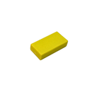 25.4mm x 12.7mm x 6.3mm yellow plastic coated neodymium block magnet