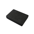 Rubber Coated Pot Magnet - 43mm (L) x 31mm (W) x 6mm (H) - Twin M4 Int Thread