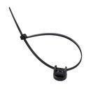 Magnet Cable Tie Holder - 16mm - N45 | Black Epoxy