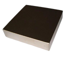 a black and white box with a white lid
