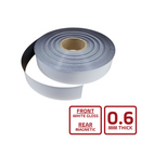 50mm x 0.6mm White Gloss Magnetic Stripping (Flexible Rubber)