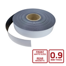 50mm x 0.9mm White Gloss Magnetic Stripping (Flexible Rubber)