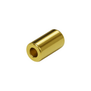 5mm x 8mm Tube Bead Magnet with 2mm Hole (Rare Earth, Gold)
