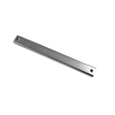 a piece of metal sitting on top of a white table