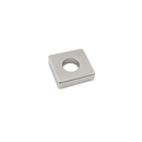 7mm x 7mm x 3mm Block with 3.2mm Straight Hole - N52 (Rare Earth)