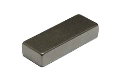 a small metal box with a black lid