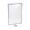 A5 Magnetic Signage Frame Kit with Vertical Magnetic Base | Various Colours
