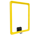 A5 Magnetic Signage Frame Kit with Right Angle Magnetic Base | Various Colours