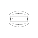 25.4mm x 10mm x 5mm Block - Mag Length (Ferrite)