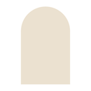 Repositionable magnetic arch wall decal for kids in Cream