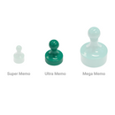 Ultra Memo Magnet - Green (19mm)