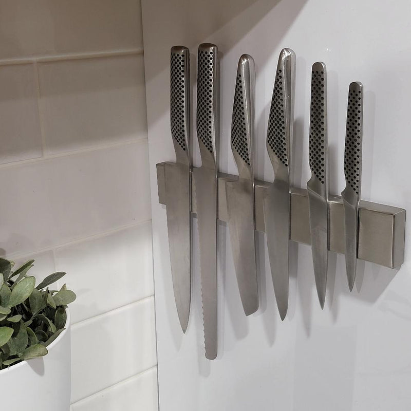 Stainless Steel Magnetic Knife Holder - 500mm