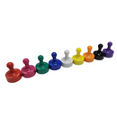 Mega Memo Magnet - 9pc - RAINBOW PACK