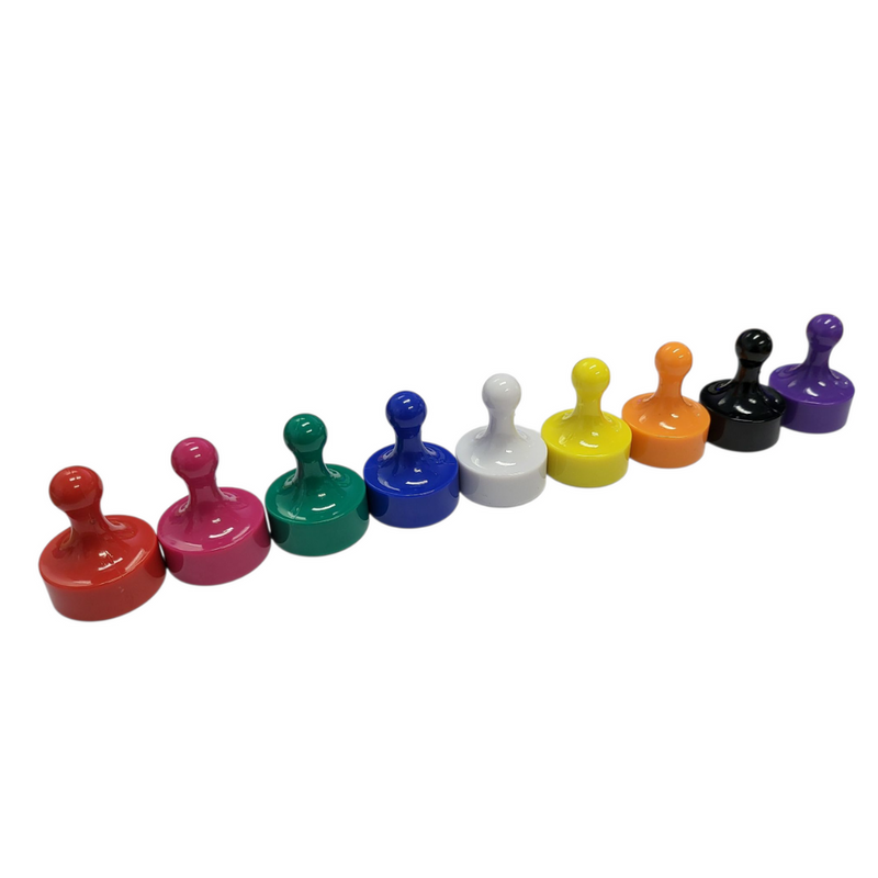 Mega Memo Magnet - 9pc - RAINBOW PACK