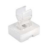 Magnetic Base Clip for Plastic Signage Frames | 180° Adjustable