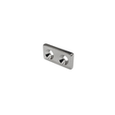 20mm x 10mm x 3mm Block - Twin Countersunk Hole 3.2mm/6.4mm - NORTH