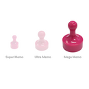 Mega Memo Magnet - Pink (29mm)