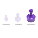 Mega Memo Magnet - Purple (29mm)