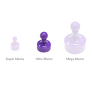 Ultra Memo Magnet - Purple (19mm)