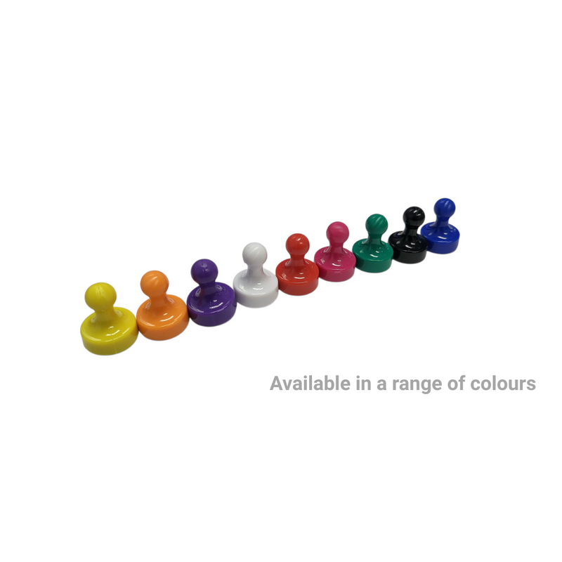 Ultra Memo Magnet - White (19mm)