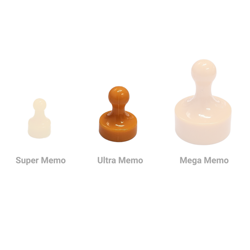 Ultra Memo Magnet - Orange (19mm)