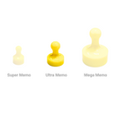 Ultra Memo Magnet - Yellow (19mm)