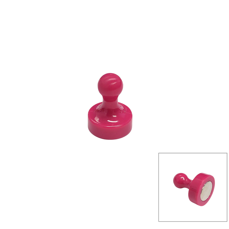 Ultra Memo Magnet - Pink (19mm)
