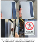 50mm x 1.6mm 3M Self Adhesive Stripping (Flexible Magnetic Rubber)