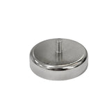 60mm x 15mm Pot Magnet | M8 x 13mm External Thread (Rare Earth)