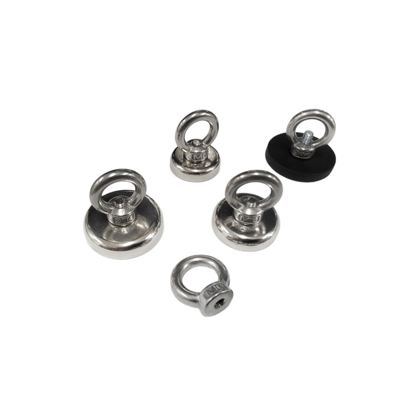 Eye Nut M6 Thread (For use with Pot / Rubber Magnets)