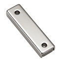 50mm x 13.5mm x 5mm Rectangular Pot with 3mm Countersunk Hole (Rare Earth)