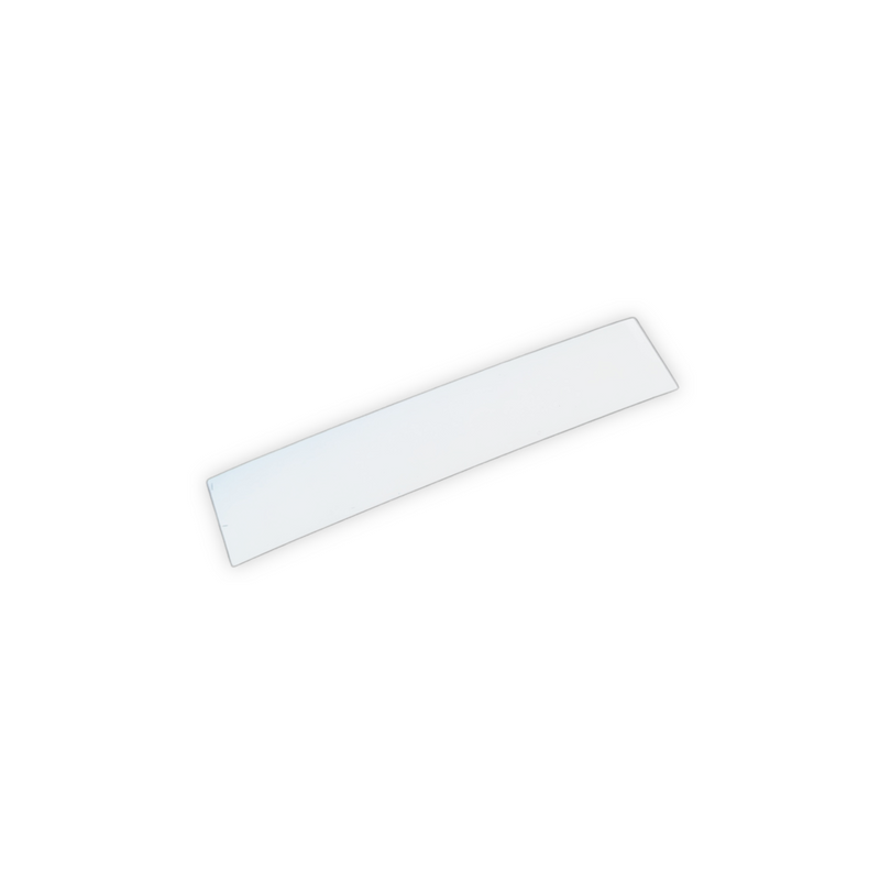 100mm x 20mm (0.9mm Thick) White Gloss Magnetic Label