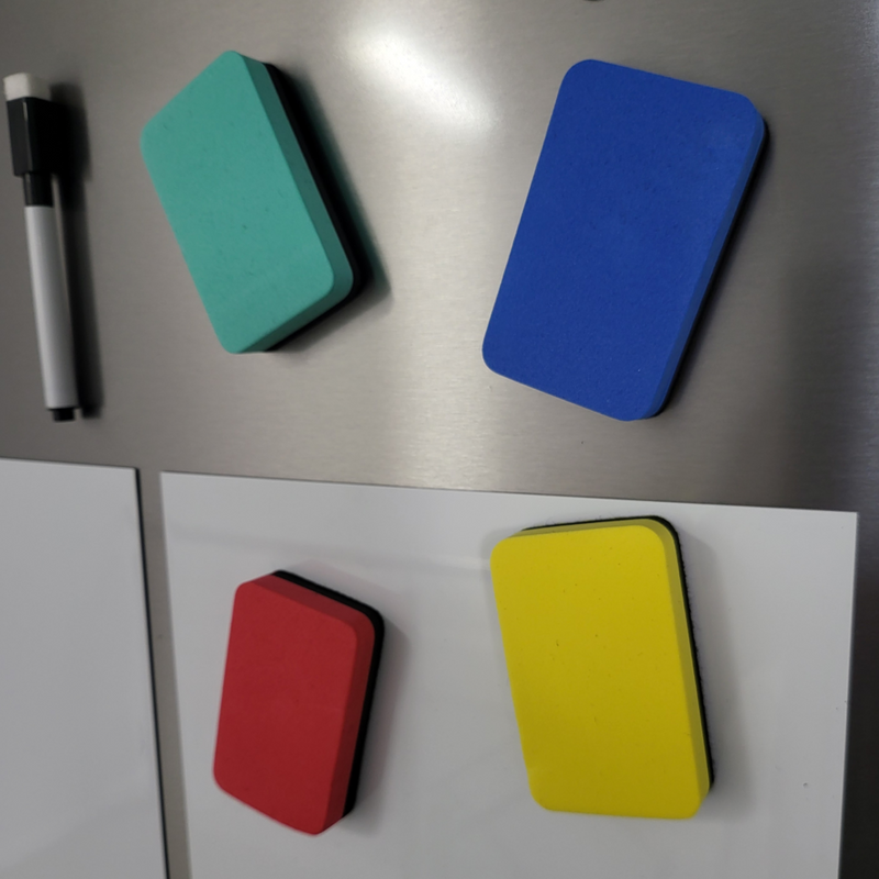 Magnetic Whiteboard Eraser (Assorted Colours)