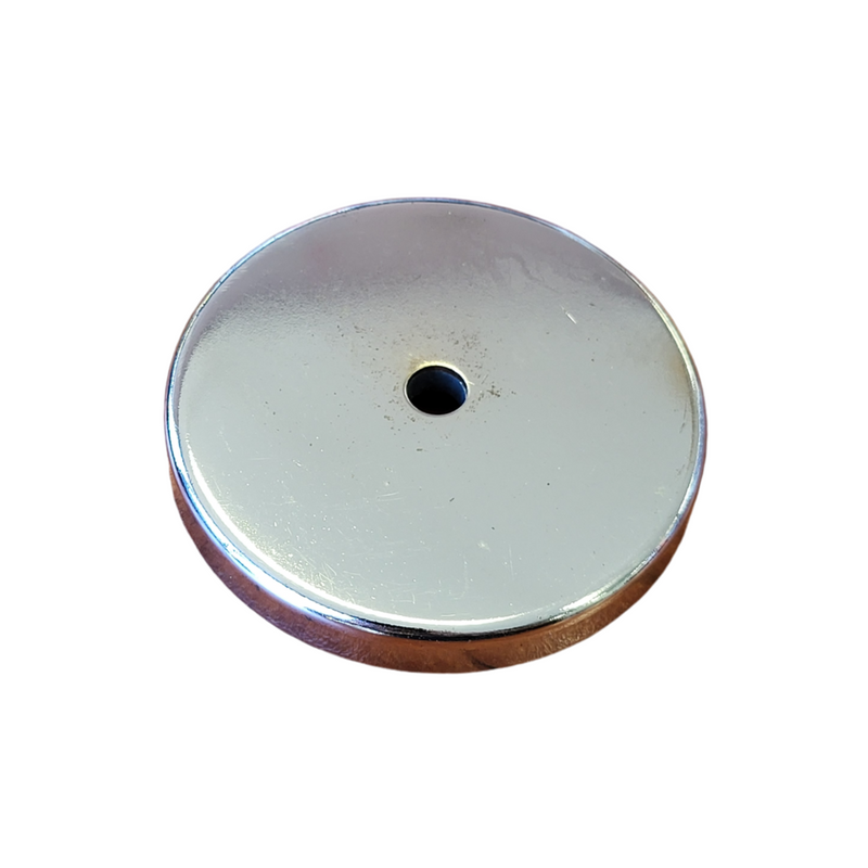 90mm x 12mm Pot with 10mm Countersunk Hole (Ferrite)