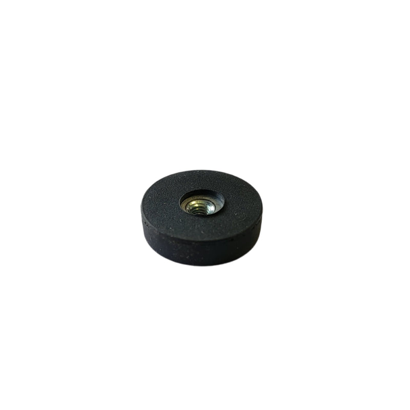 22 x 6mm Flush Hole M4 Thread & Rubber Case (Internal Thread)