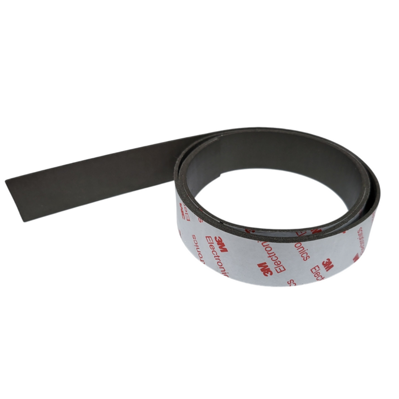 25mm x 1.6mm Neodymium Self Adhesive Stripping (Flexible Rubber)