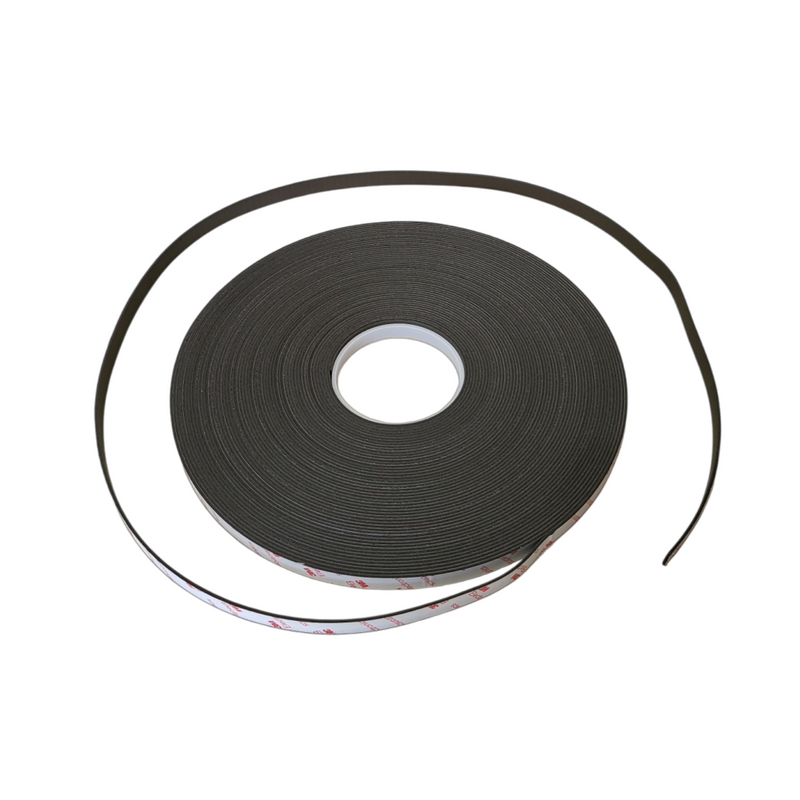 12.5mm x 1.6mm Neodymium Self Adhesive Stripping (Flexible Rubber)