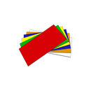 Write & Wipe Coloured Magnetic Labels - 150mm x 60mm (0.9mm Thick)