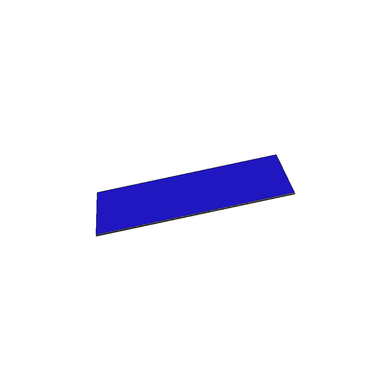 Write & Wipe Coloured Magnetic Labels - 250mm x 40mm (0.9mm Thick)