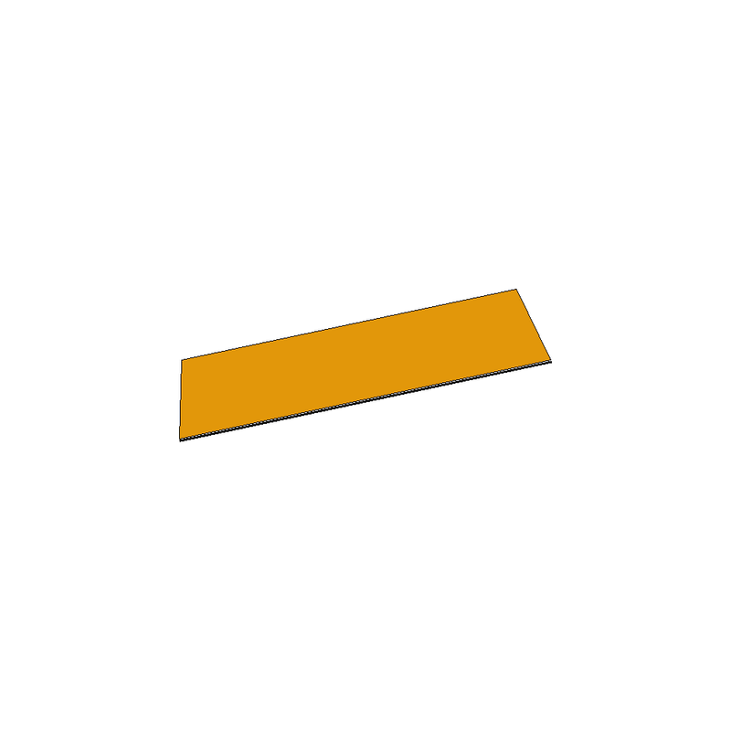 Write & Wipe Coloured Magnetic Labels - 250mm x 40mm (0.9mm Thick)