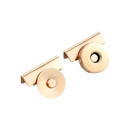 No-Sew Magnetic Clamp-On Snap Button Set - Silver | Gold | Bronze | Gunmetal (14mm)