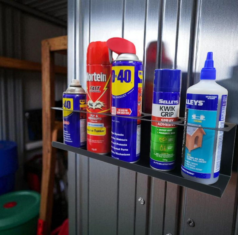 Magnetic Hanging Spray Can Storage Holder