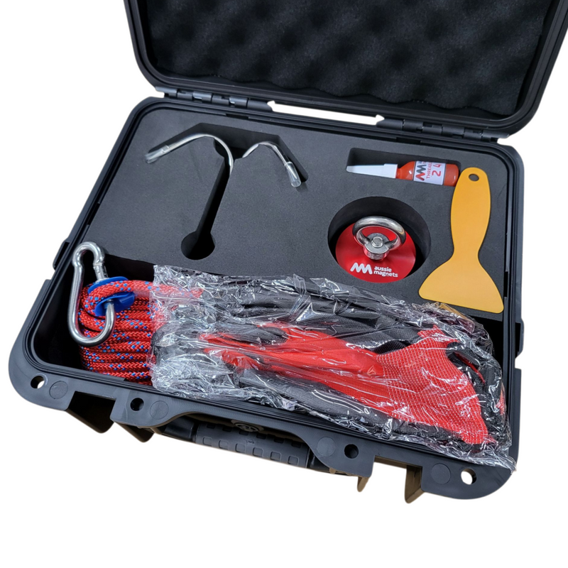 360° Ultimate Fishing Magnet Kit | 65mm x 45mm (Medium)